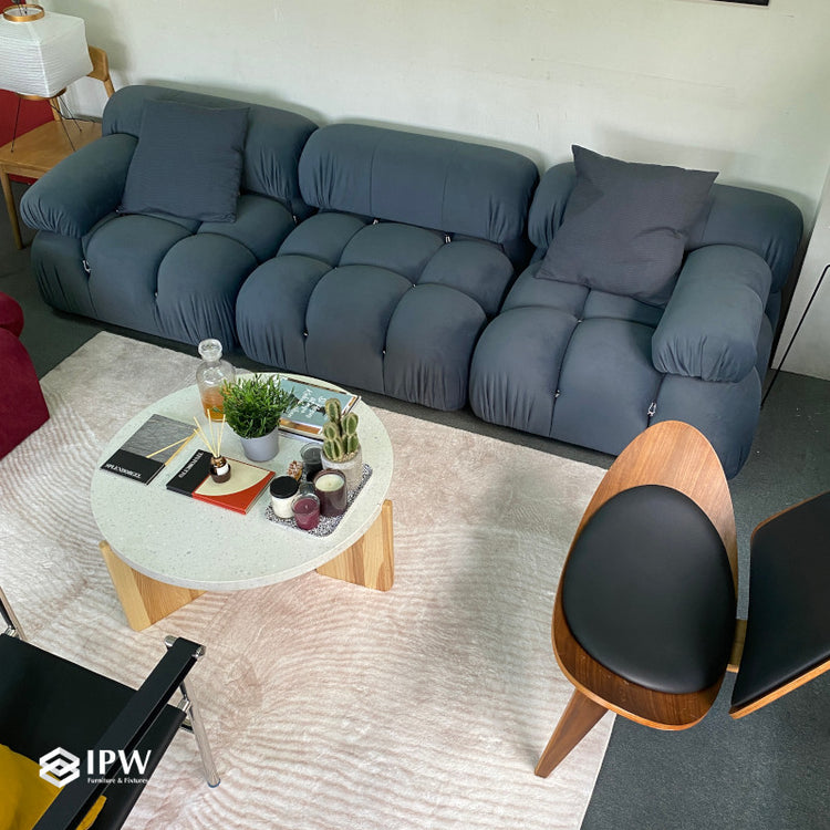 Camaleonda Sofa Set (Charcoal Blue)