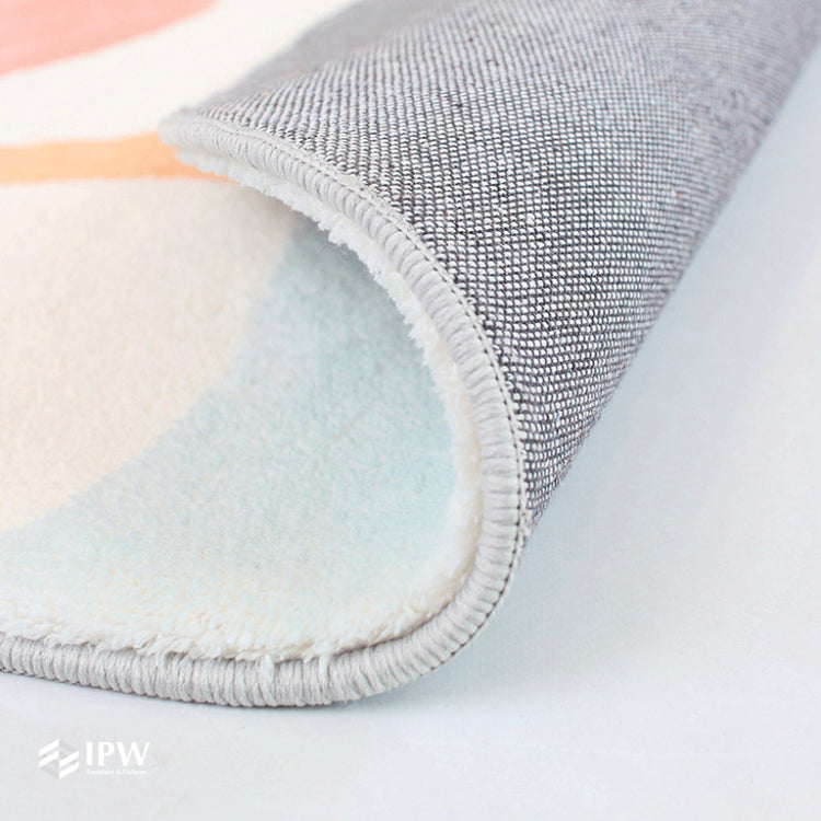 Cozy Living Round Floor Rug - Colours