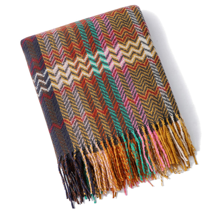 Four Seasons Woven Throw - Free Wave