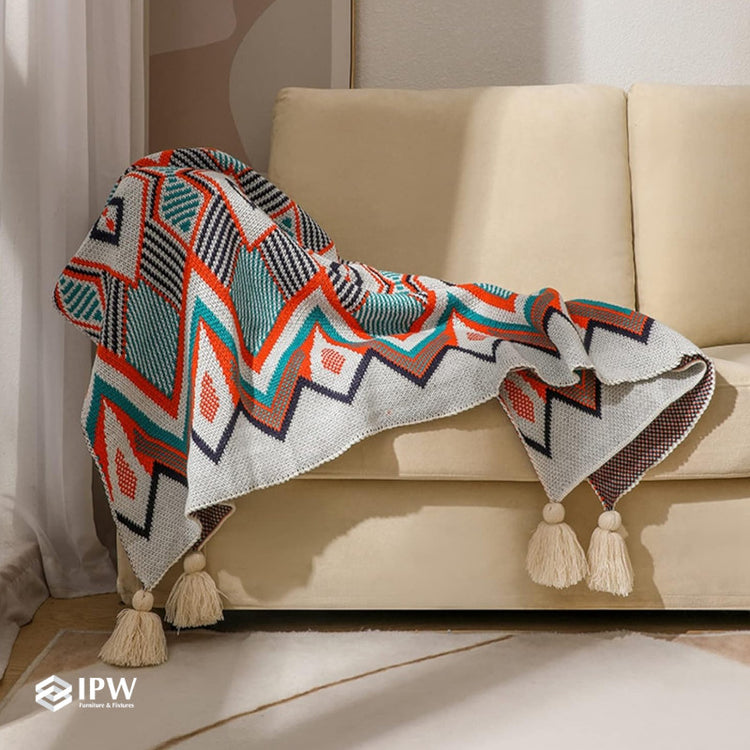 Four Seasons Woven Throw - Nordic