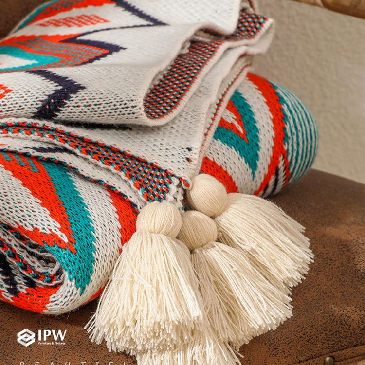 Four Seasons Woven Throw - Nordic