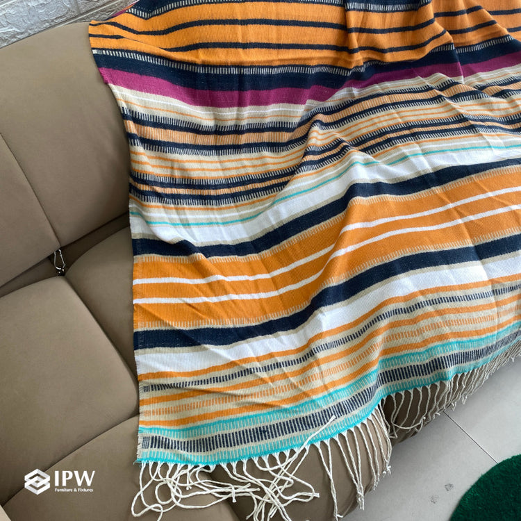 Four Seasons Woven Throw - Striped