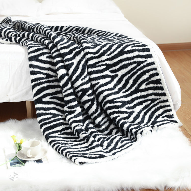 Four Seasons Woven Throw - Zebra