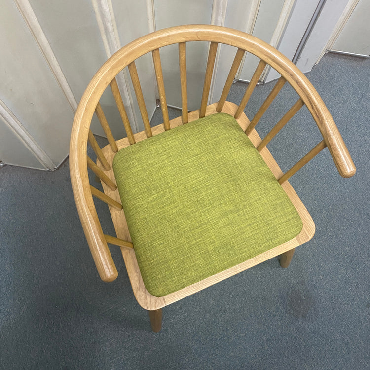 Low Back Windsor Armchair (Green)