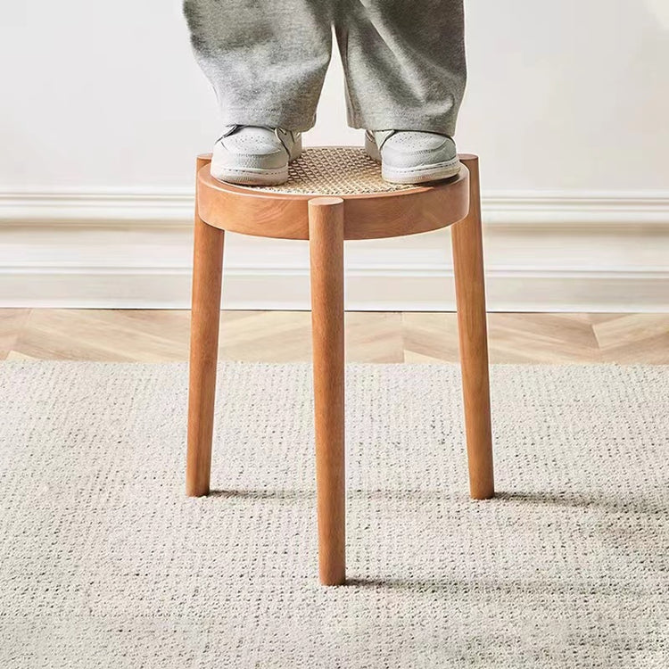 Sakura Cane Stool