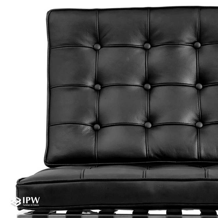 Barcelona Lounge Chair (Black)
