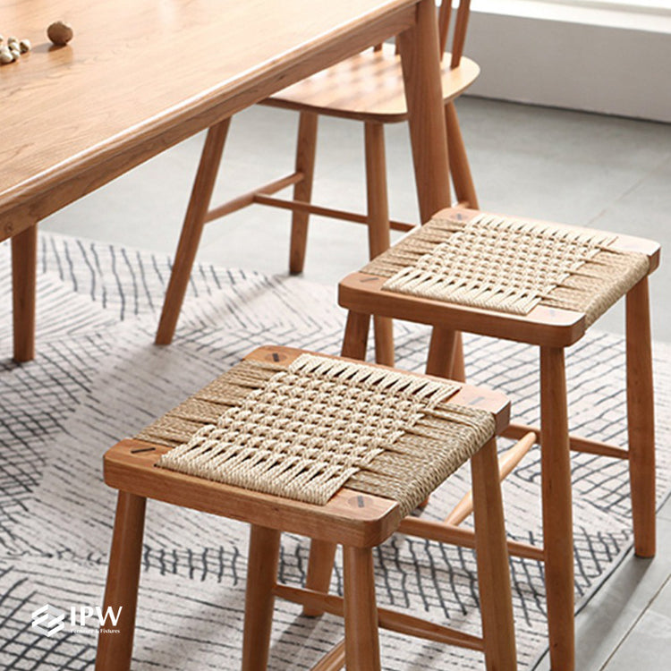 Dalia Braided Stool
