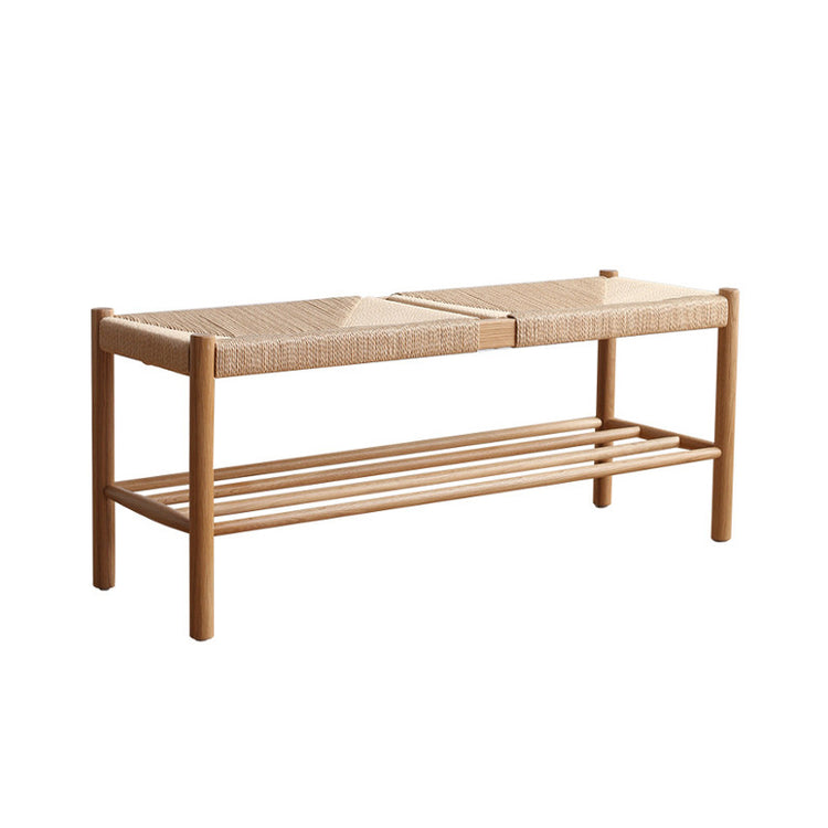 Eket Woven Rope Bench