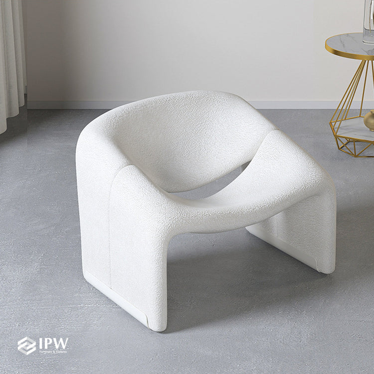 Groovy Club Chair (White)