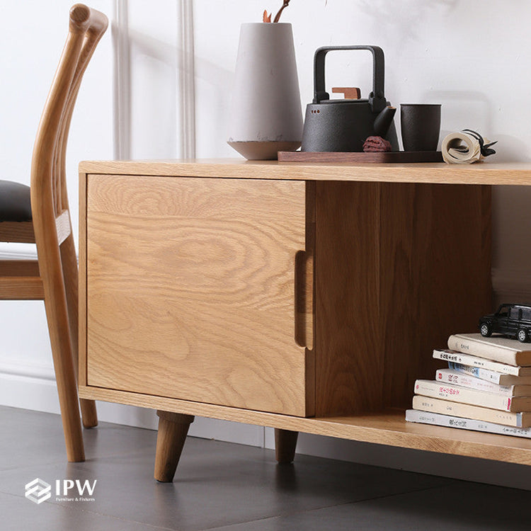 Reed Media Console (Wood)