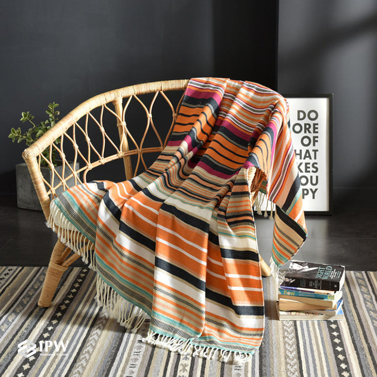 Four Seasons Woven Throw - Striped