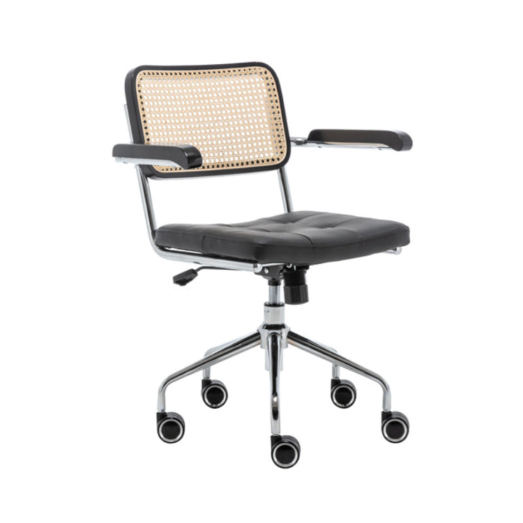 Marcel Cushioned Office Chair (Black)