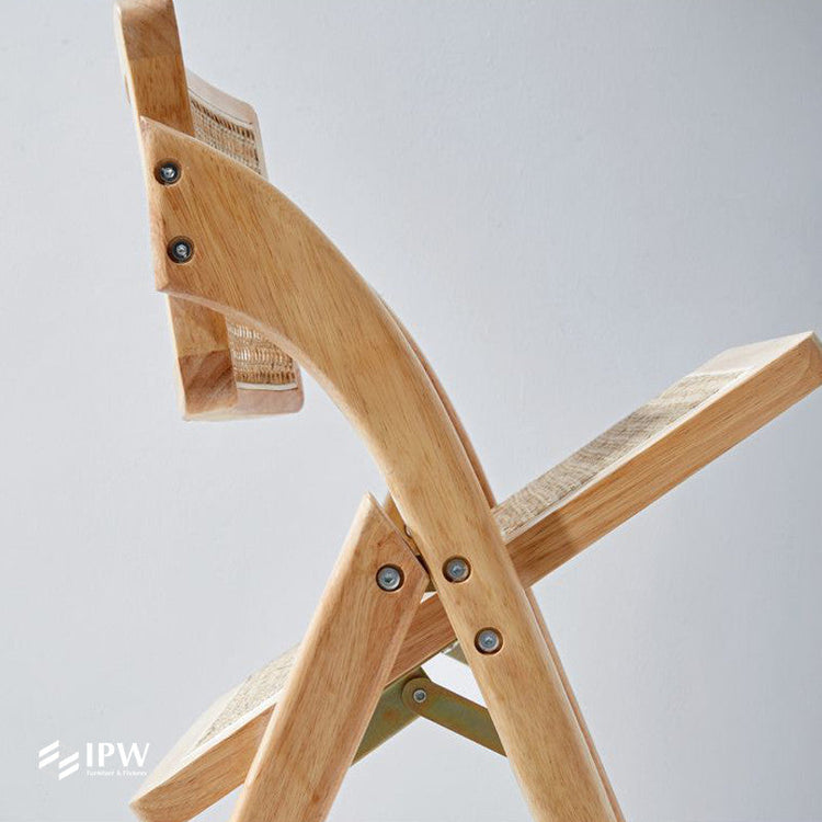 Pierre Folding Chair (Natural Wood)