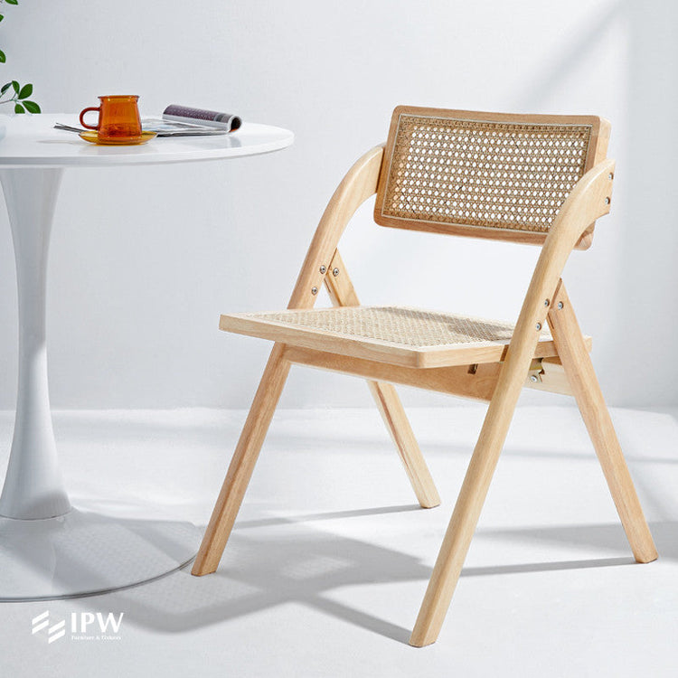 Pierre Folding Chair (Natural Wood)