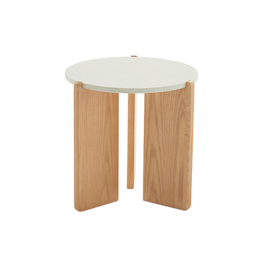 Terrazzo Side Table (Wood)