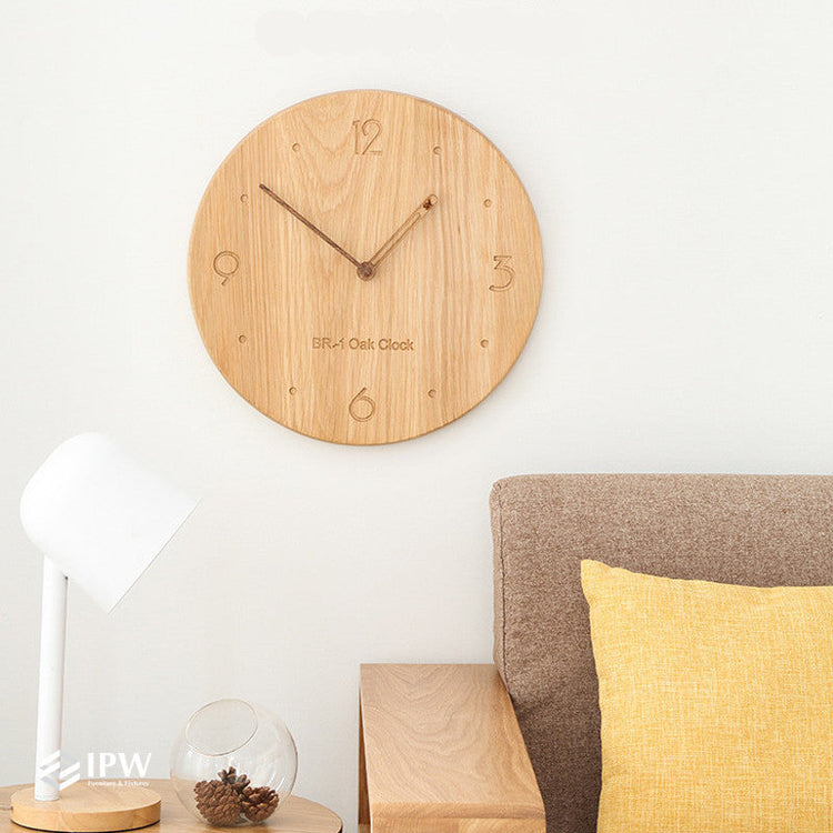 BR-1 Oak Clock (Wood)