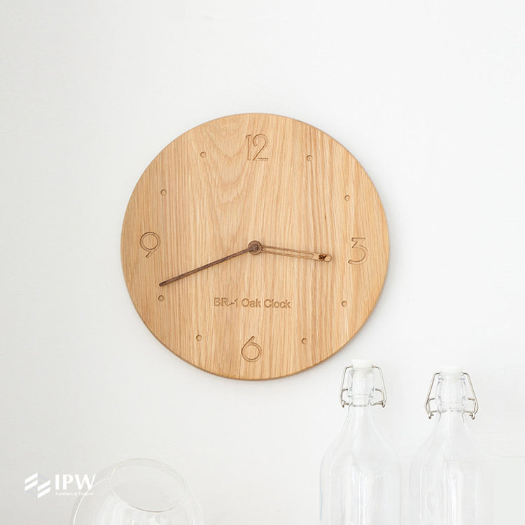 BR-1 Oak Clock