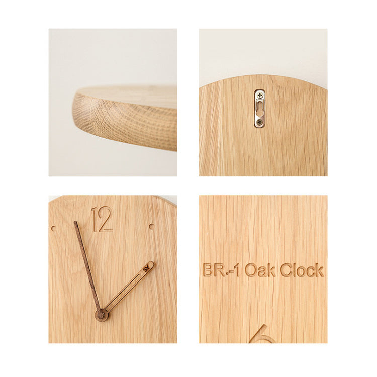 BR-1 Oak Clock