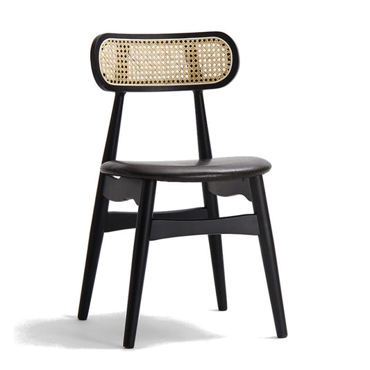 Han Cane Chair (Black)