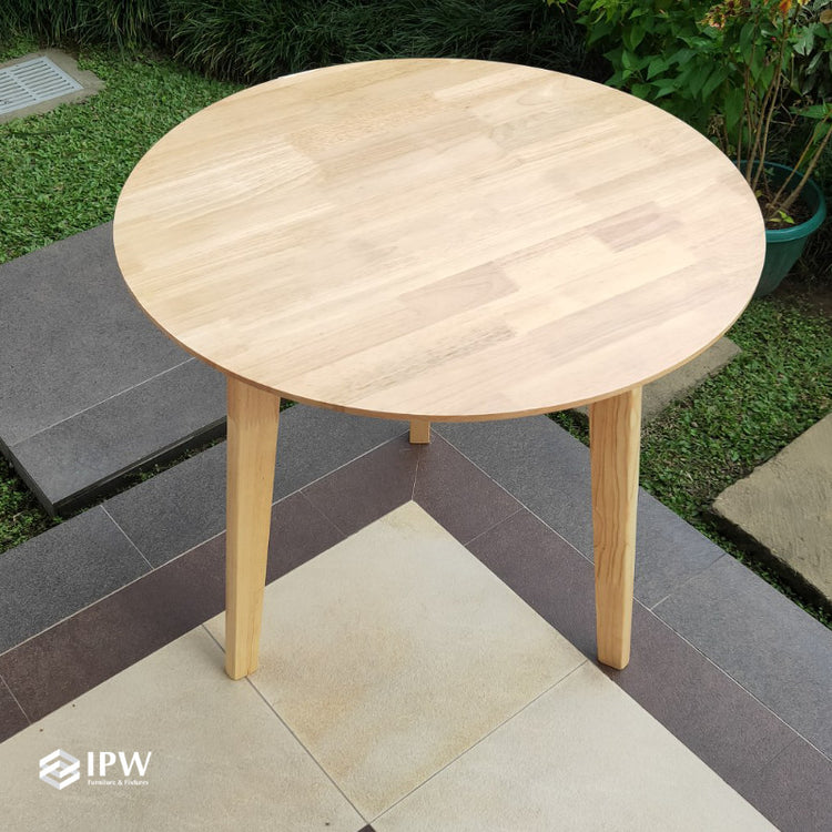 Eket Round Dining Table 90cm (Wood)