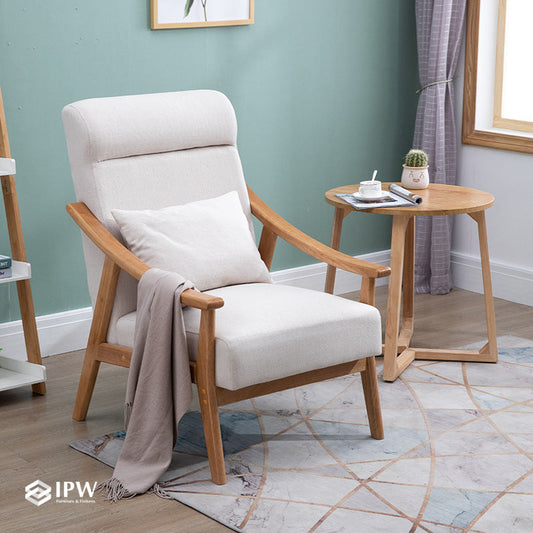 Zeno Armchair (Rice)