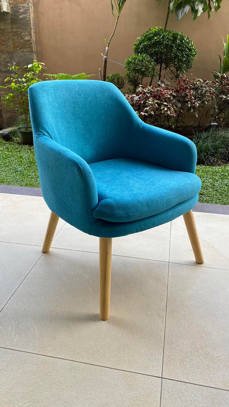 Zara Sofa Chair (Blue)